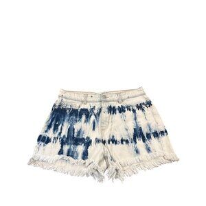 True Craft Jean Shorts Distressed Raw Hem Size 11 Juniors Pre-Owned EUC